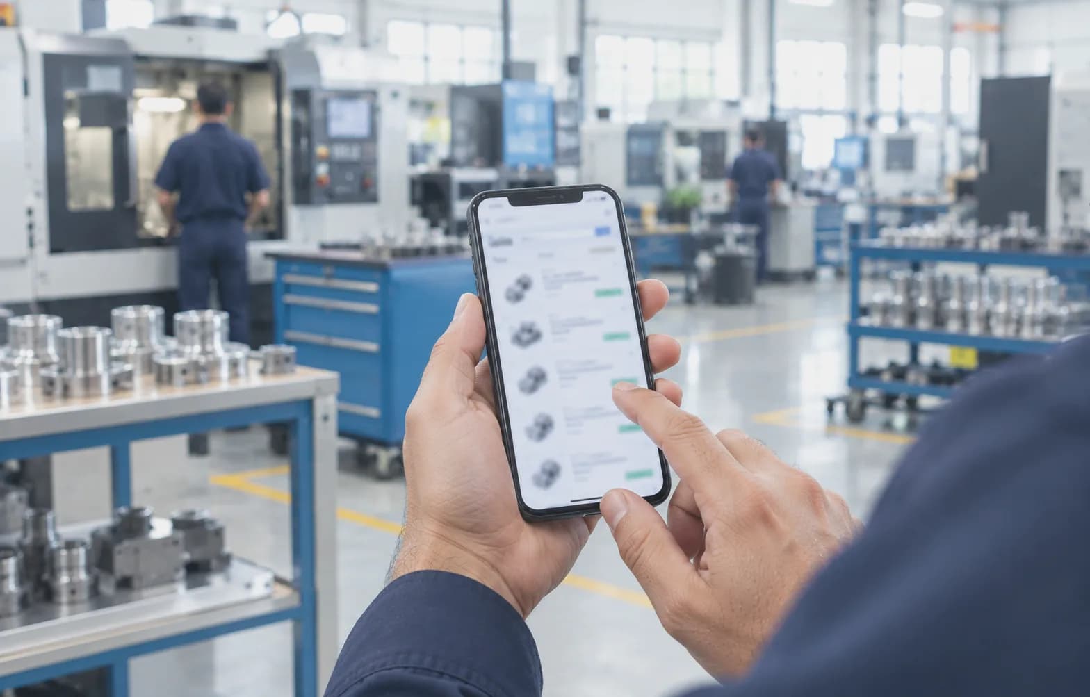 Custom Websites in a manufacturing plant