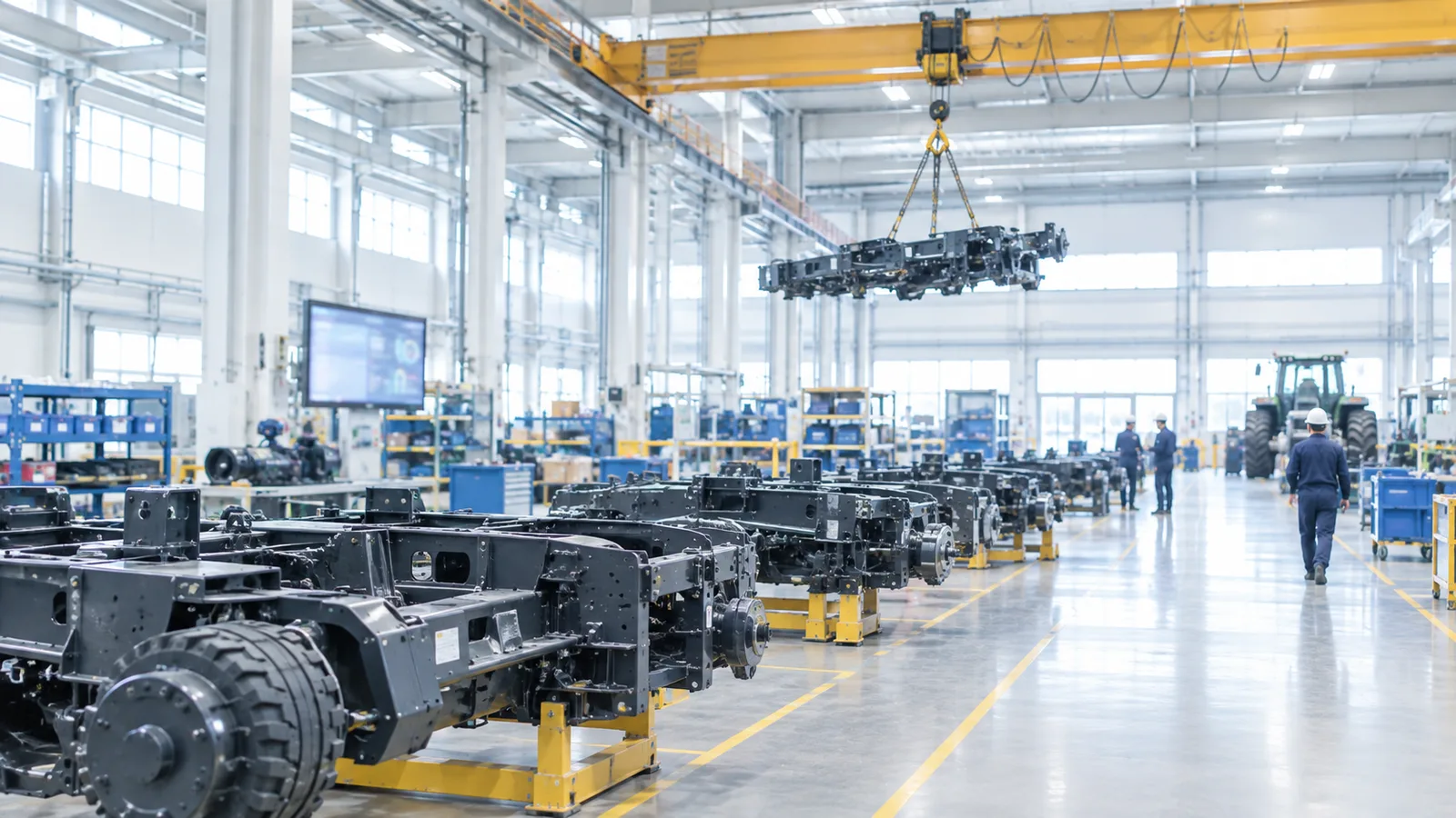 Agricultural Equipment & Farm Machinery production floor