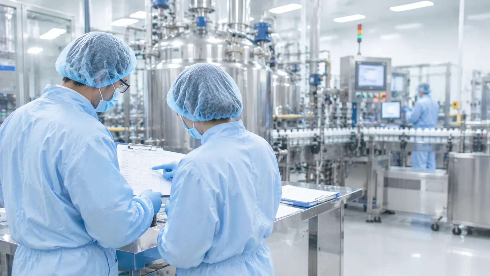 Pharmaceuticals & API production floor